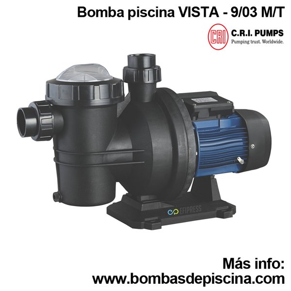 Bomba de piscina VISTA-9/03 M/T