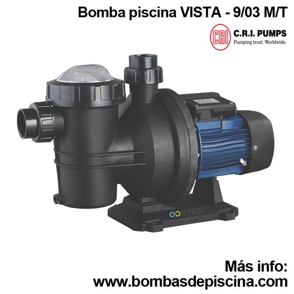 Bomba de piscina VISTA - 9/03 M/T