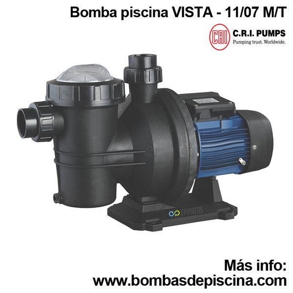 Bomba de piscina VISTA - 11/07 M/T